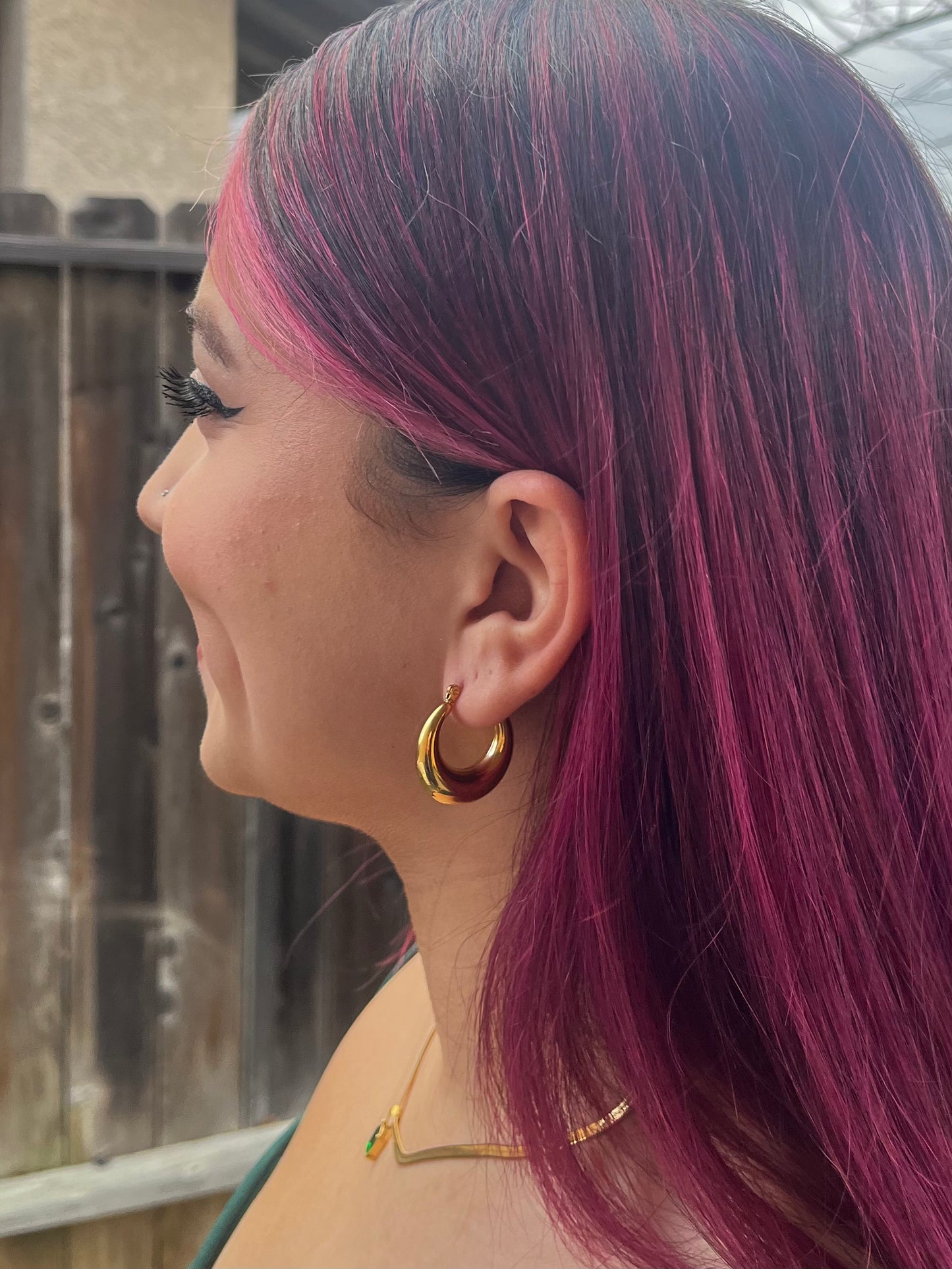 Gold Small Hoops